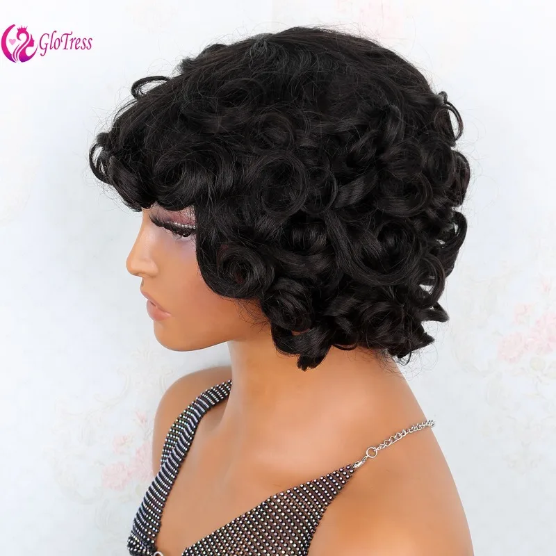 European and American Real Hair High QualityNatural Color180% Density Women's Short 9-inch Curly Hair with Short Waves
European and American Real Hair High QualityNatural Color180% Density Women's Short 9-inch Curly Hair with Short Waves