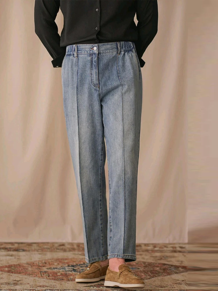 Men's Casual Straight Patchwork Jeans Streetwear Male Fashion Trouser New All Match Solid Colo 2025 Button Mid Waist Denim Pants
Men's Casual Straight Patchwork Jeans Streetwear Male Fashion Trouser New All Match Solid Colo 2025 Button Mid Waist Denim Pants