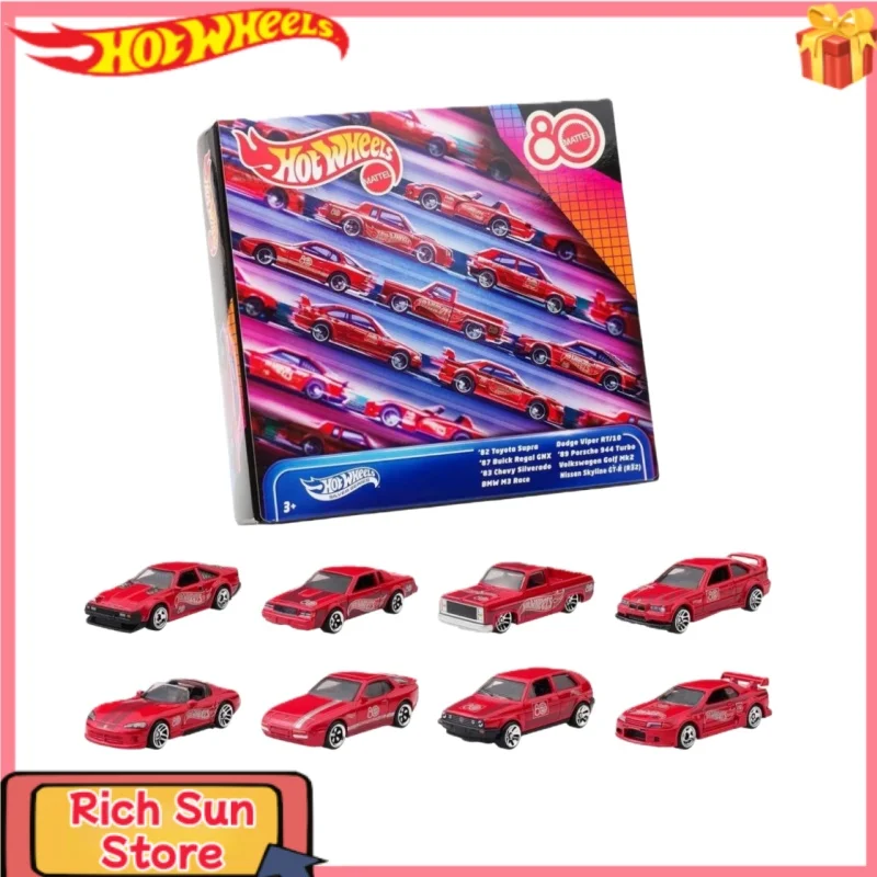 Hotwheels 80th Anniversary Commemorative Gift Box Genuine Alloy Car Model Meitai Bmw Nissan Gtr Toy Collector Item In Stock
Hotwheels 80th Anniversary Commemorative Gift Box Genuine Alloy Car Model Meitai Bmw Nissan Gtr Toy Collector Item In Stock