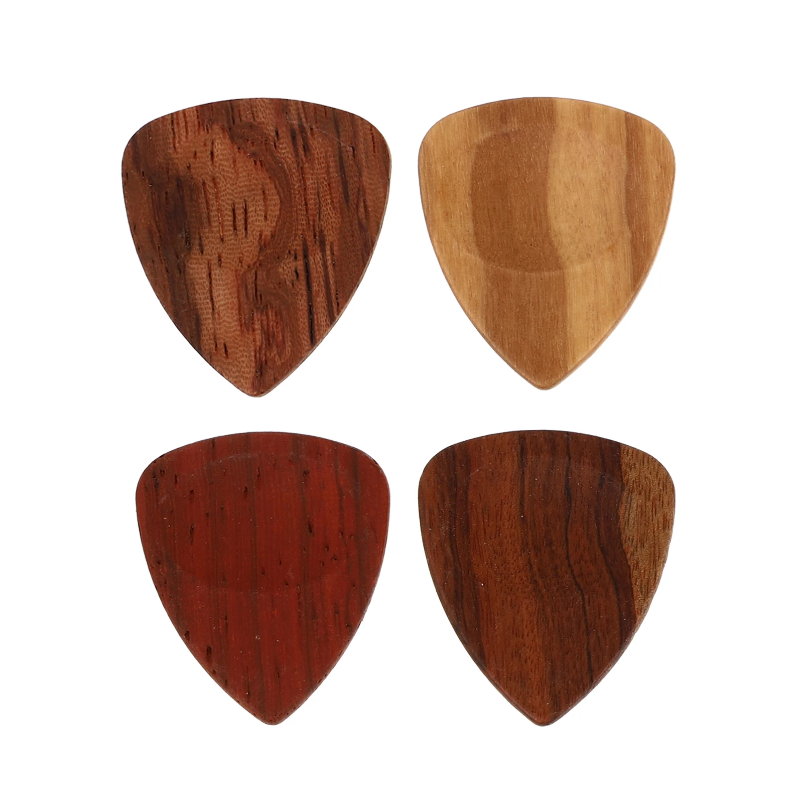 Wooden Guitar Picks Solid Wood Electric Folk Acoustic Guitar Accessory Durable Clear Sound Lightweight Smooth Surface
Wooden Guitar Picks Solid Wood Electric Folk Acoustic Guitar Accessory Durable Clear Sound Lightweight Smooth Surface