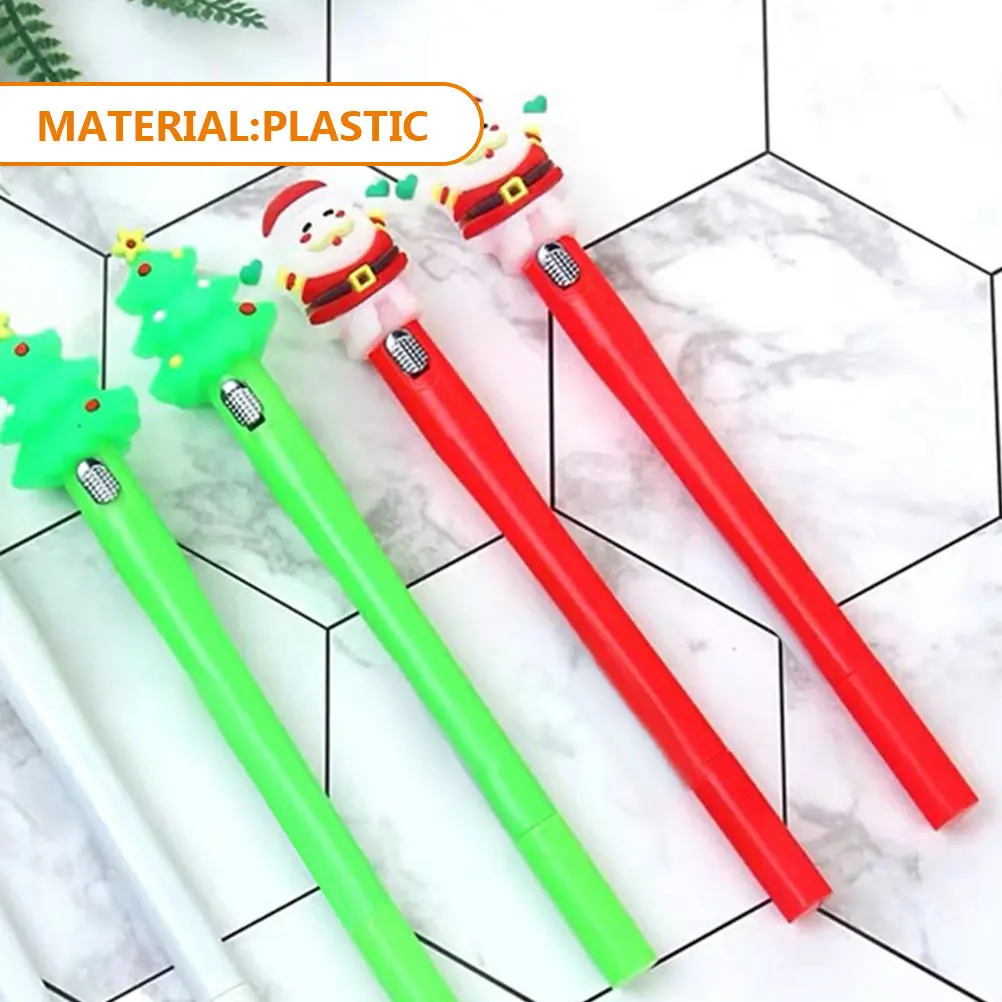 10Pcs Christmas Gel Pens Cute Xmas Lights Ergonomic Design Lightweight Writing Pens Perfect Christmas Gift Gel Pen
10Pcs Christmas Gel Pens Cute Xmas Lights Ergonomic Design Lightweight Writing Pens Perfect Christmas Gift Gel Pen