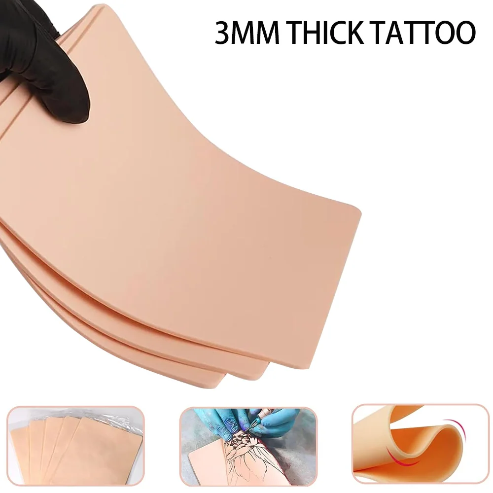 5/10pcs Tattoo Practice Skin Double Sides Fake Skins Silicone Material For Tattooing and Microblading Eyebrow Beginner Tools
5/10pcs Tattoo Practice Skin Double Sides Fake Skins Silicone Material For Tattooing and Microblading Eyebrow Beginner Tools