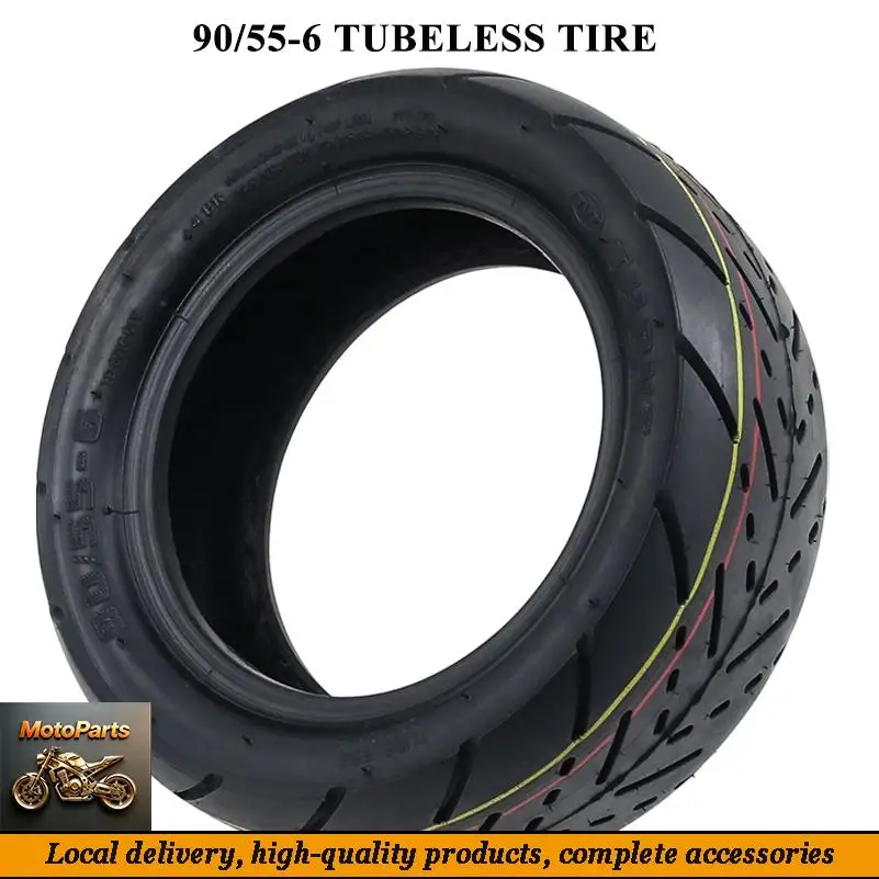 10 Inch Vacuum Tire 90/55-6 Tubeless Tire Thicken Inflatable Tyre Scooter Off-road Tires
10 Inch Vacuum Tire 90/55-6 Tubeless Tire Thicken Inflatable Tyre Scooter Off-road Tires