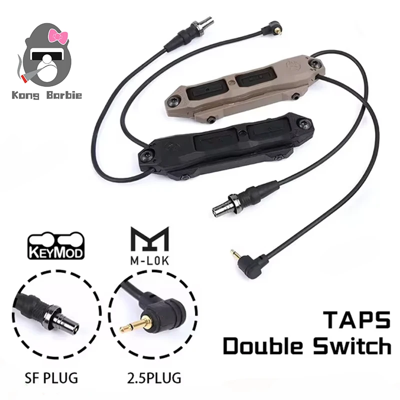 Tactical Augmented Pressure Remote Dual Function Switch For Mlok Keymod DBAL A2 PEQ 15 NGAL MAWL Flashlight Weapon Scout Light
Tactical Augmented Pressure Remote Dual Function Switch For Mlok Keymod DBAL A2 PEQ 15 NGAL MAWL Flashlight Weapon Scout Light