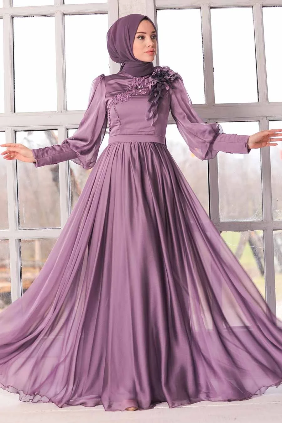 Chiffon Muslim Evening Dresses Long Sleeve Hijab Islamic Prom Dress Women Formal Party Gown A Line Arabic Dubai Robe De Soiree
Chiffon Muslim Evening Dresses Long Sleeve Hijab Islamic Prom Dress Women Formal Party Gown A Line Arabic Dubai Robe De Soiree