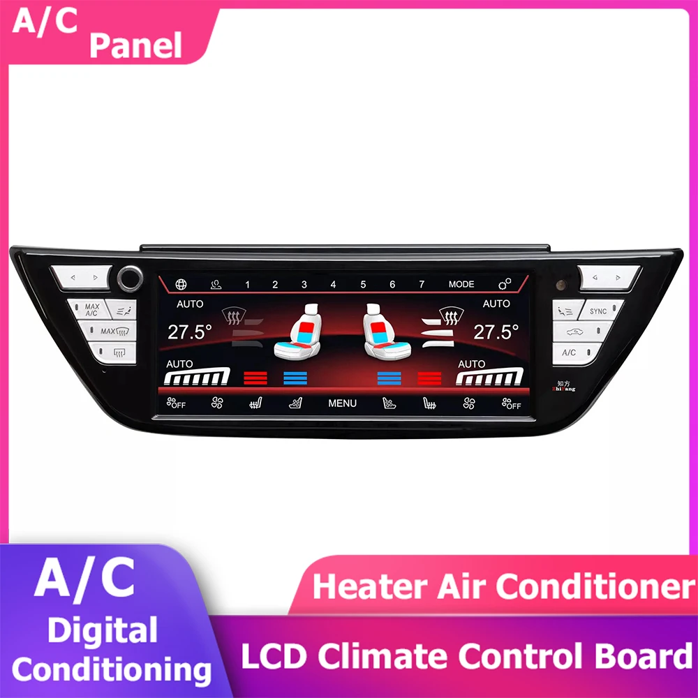 ЖК-панель кондиционера 8,8 дюйма, климат-контроль для BMW 5 6 серии G30 G31 M5 F90 X3 X4 G01 G02 X3M X4M F97 F98 Плата 
ЖК-панель кондиционера 8,8 дюйма, климат-контроль для BMW 5 6 серии G30 G31 M5 F90 X3 X4 G01 G02 X3M X4M F97 F98 Плата