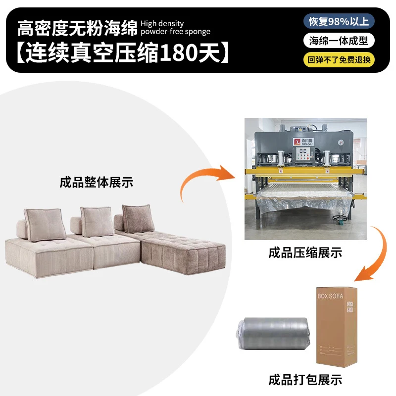 Customized Eamont Single-Seater , Vacuum-Rolled Corduroy Fabric, Foshan Compressed Sofa
Customized Eamont Single-Seater , Vacuum-Rolled Corduroy Fabric, Foshan Compressed Sofa