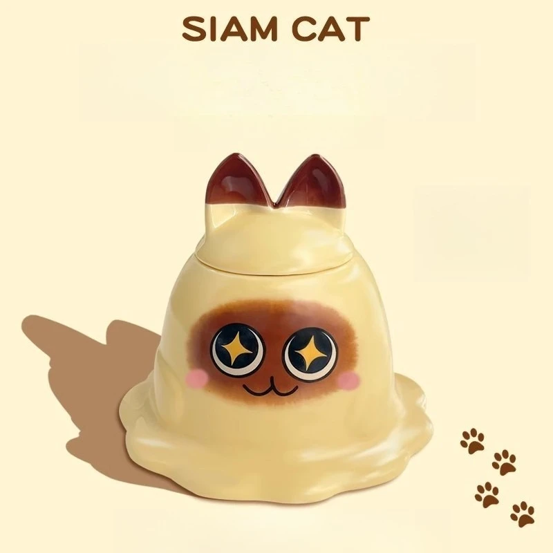 Cute cat ceramic cup.Siamese cat covered mug.Personalized and creative Anime Coffee cup Cute children's water cup
Cute cat ceramic cup.Siamese cat covered mug.Personalized and creative Anime Coffee cup Cute children's water cup