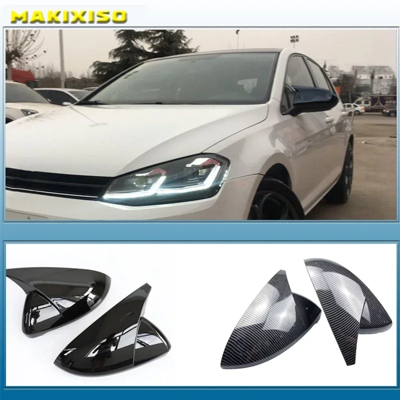 Side Rear View Mirror Cover Caps Signals For VW Golf 7 MK7 7.5 GTI For Touran 2013-2020 Bright Black Mirror Case Car Accessories
Side Rear View Mirror Cover Caps Signals For VW Golf 7 MK7 7.5 GTI For Touran 2013-2020 Bright Black Mirror Case Car Accessories