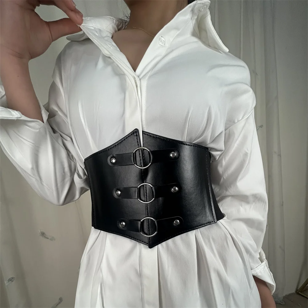 UYEE Women PU Leather Body Harness Chest Bra Cage Sexy Lingerie Strap Handmade Garter Sword Belt Bondage Crop Gothic Clothes
UYEE Women PU Leather Body Harness Chest Bra Cage Sexy Lingerie Strap Handmade Garter Sword Belt Bondage Crop Gothic Clothes