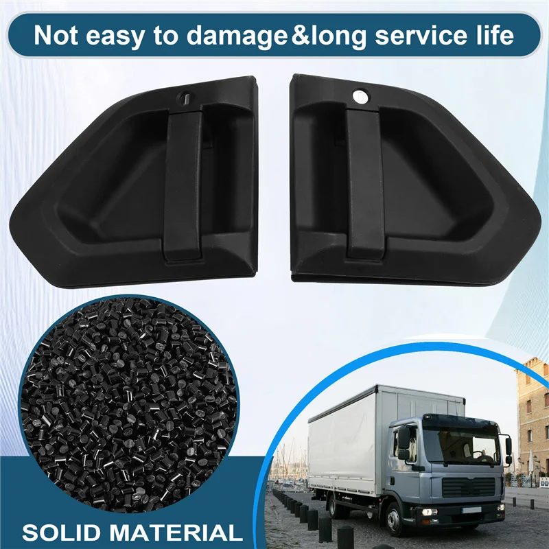 1Pair Outer Door Handle Trim Panel With 2 Keys For MAN TGL TGM TGS TGX Truck Tractor 81.62641-5012 81.62641-5013-A67F
1Pair Outer Door Handle Trim Panel With 2 Keys For MAN TGL TGM TGS TGX Truck Tractor 81.62641-5012 81.62641-5013-A67F