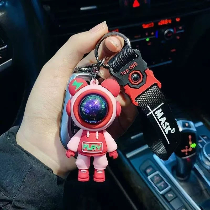 Stylish Car Keychain Creative Keyring Cars Accessories Cute key ring With Lanyard Design With Astronaut Design for Car Owners
Stylish Car Keychain Creative Keyring Cars Accessories Cute key ring With Lanyard Design With Astronaut Design for Car Owners