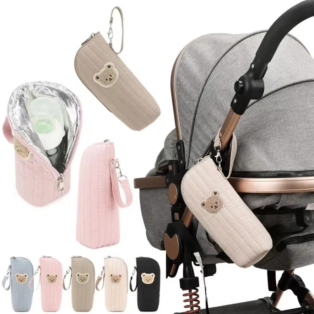 Портативная конструкция, термосумка для бутылок с медведем, изоляция из алюминиевой фольги с ручкой, сумка-холодильник для грудного молока, милый медведь, алюминиевая фольга
Портативная конструкция, термосумка для бутылок с медведем, изоляция из алюминиевой фольги с ручкой, сумка-холодильник для грудного молока, милый медведь, алюминиевая фольга