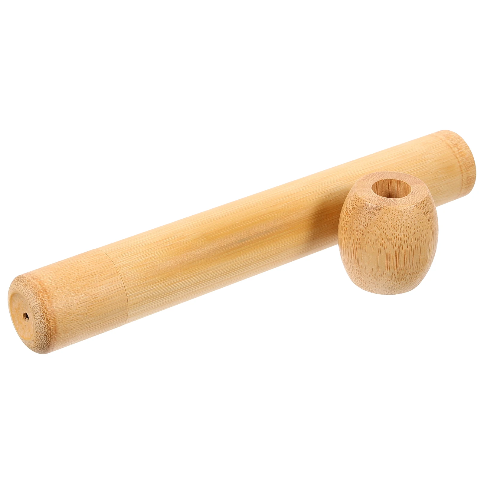 Bamboo Toothbrush Holder Travel Toiletries Stand Cylinder Shape Portable Storage Box For Bathroom Counter Desk Hotel Use
Bamboo Toothbrush Holder Travel Toiletries Stand Cylinder Shape Portable Storage Box For Bathroom Counter Desk Hotel Use