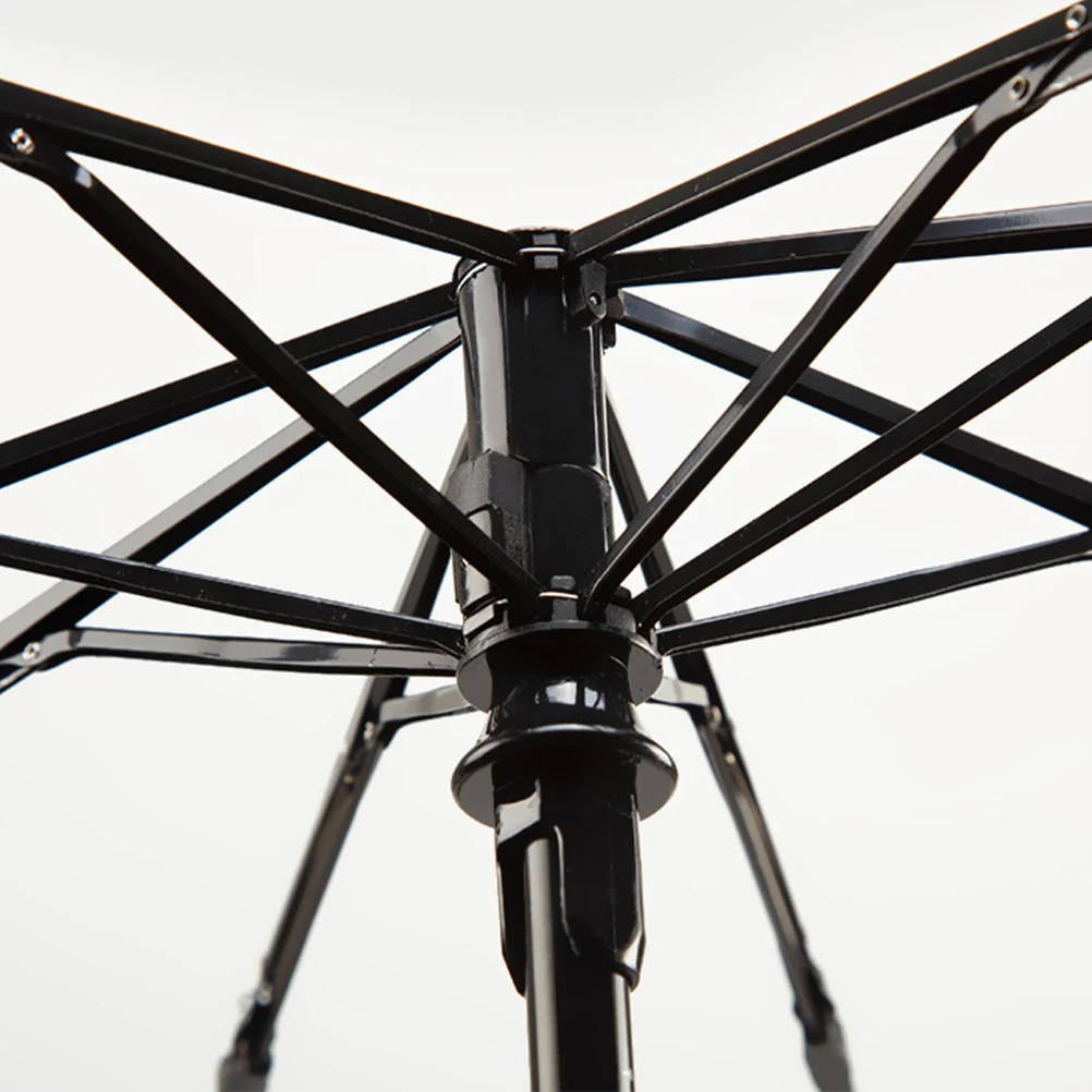 Компактный ветрозащитный усиленный зонт с автоматическим открытием, черный 210 т, легкий складной дорожный зонт от дождя из ткани Ptfe 
Компактный ветрозащитный усиленный зонт с автоматическим открытием, черный 210 т, легкий складной дорожный зонт от дождя из ткани Ptfe