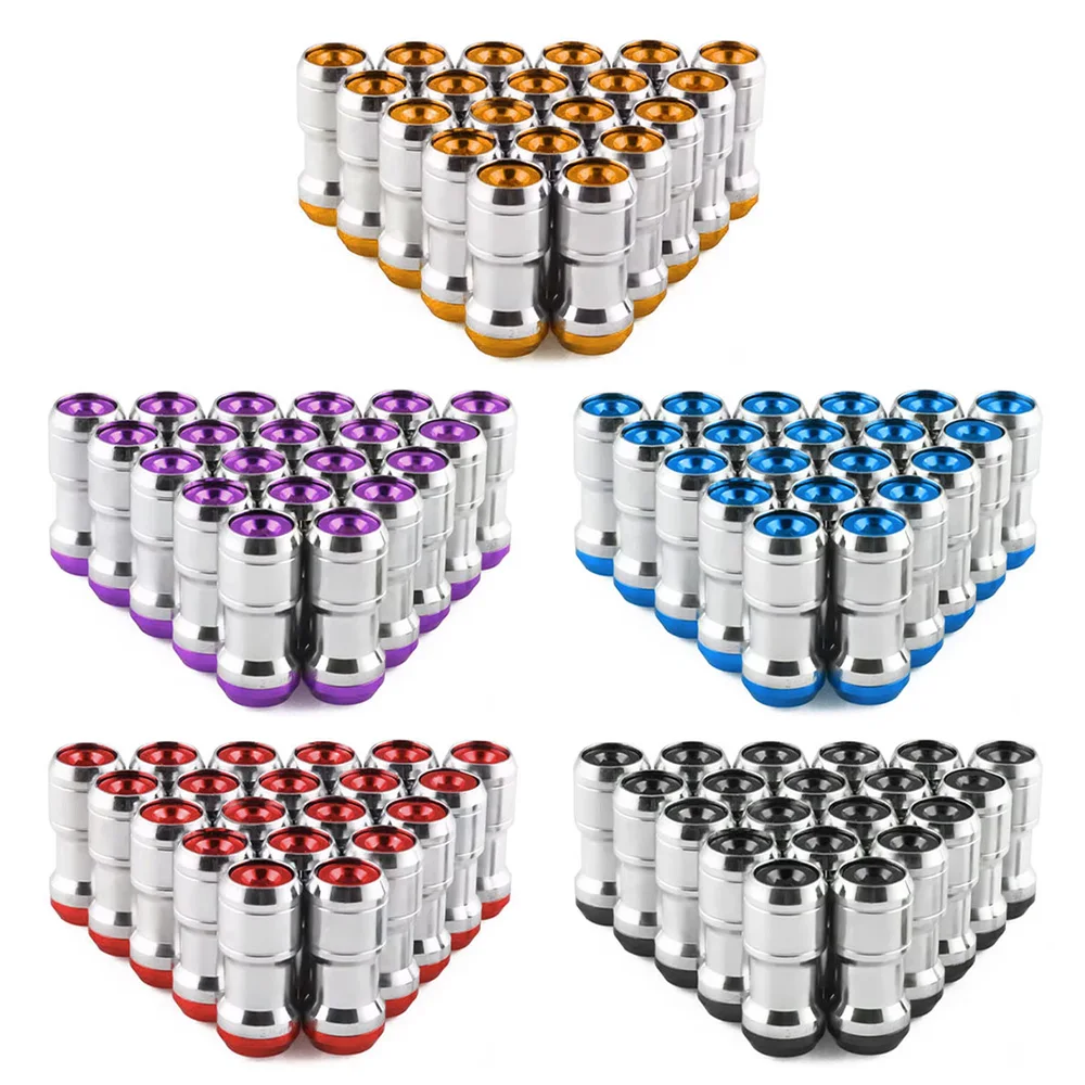Универсальные гоночные колесные гайки (20 шт.) - M12x1.25/M12x1.5, алюминиевые гайки для колес Toyota, Honda, Nissan
Универсальные гоночные колесные гайки (20 шт.) - M12x1.25/M12x1.5, алюминиевые гайки для колес Toyota, Honda, Nissan