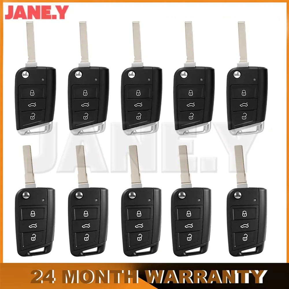 10 x Flip Remote Key Cover Housing For VW Golf MK7 Touran Polo For Seat MQB Smart Car Key Shell Case HU66 Or HU162T 5G0959752
10 x Flip Remote Key Cover Housing For VW Golf MK7 Touran Polo For Seat MQB Smart Car Key Shell Case HU66 Or HU162T 5G0959752