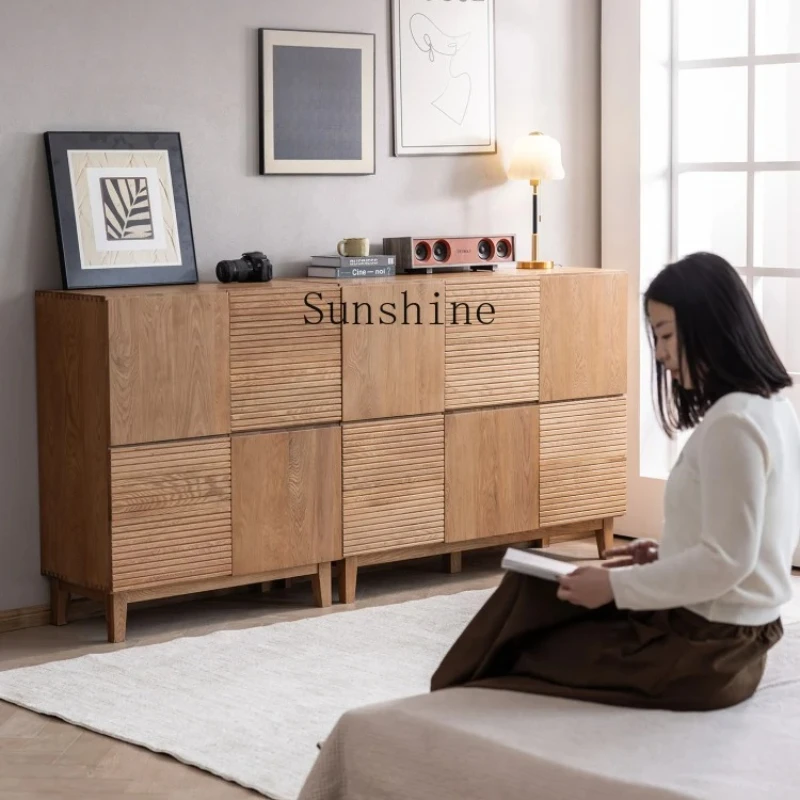 Japanese-style white oak chest solid wood sofa, living room storage, bedroom end of bed, storage, combination
Japanese-style white oak chest solid wood sofa, living room storage, bedroom end of bed, storage, combination