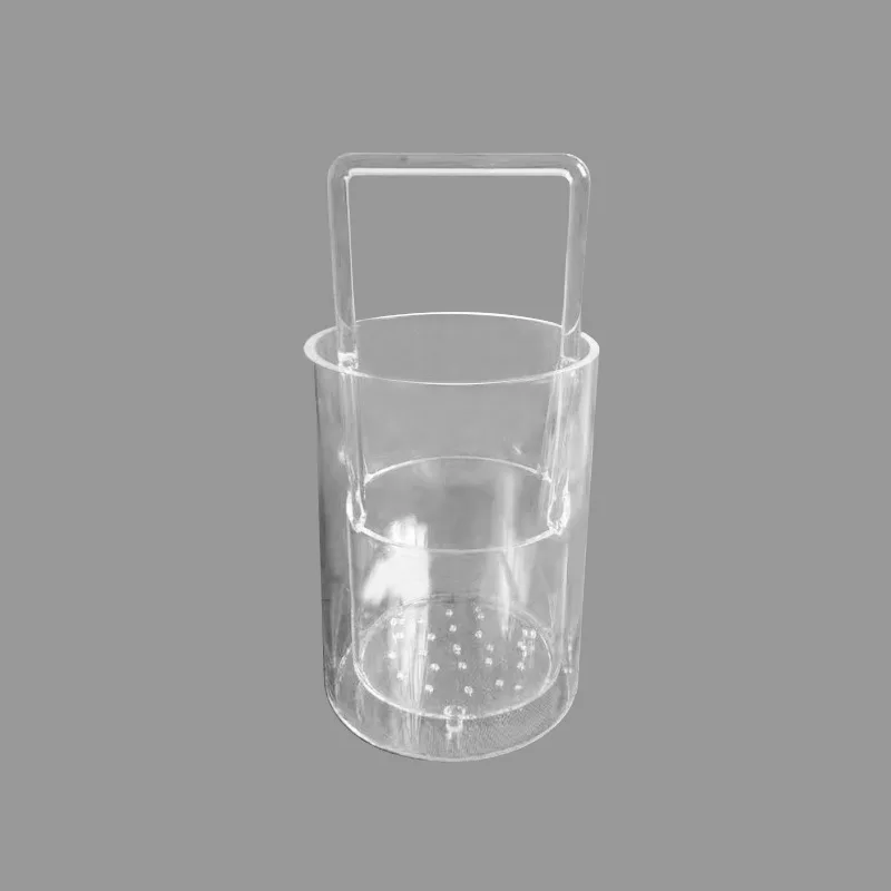 resistance quartz beaker cleaning gondola basket jewelry store gold store refining special utensils for precious metals
resistance quartz beaker cleaning gondola basket jewelry store gold store refining special utensils for precious metals