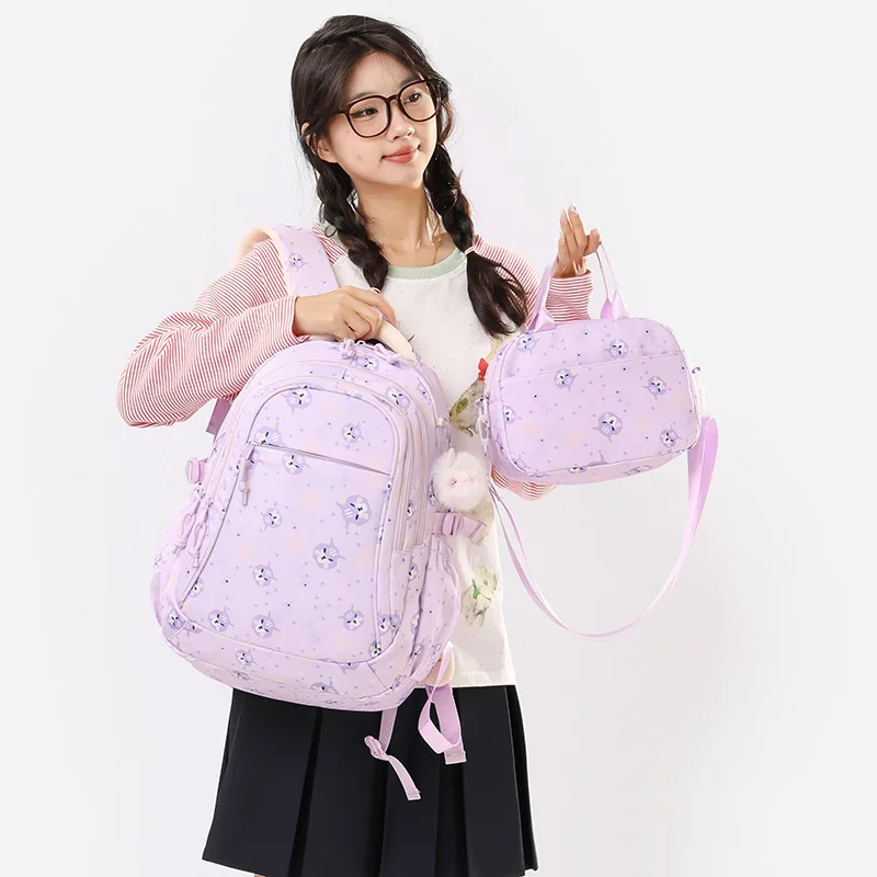 2pcs Soft Oxford Backpack Cushioned Handle Cartoon Print Adjustable Wide Strap School Bag With Matching Lunch Tote Set
2pcs Soft Oxford Backpack Cushioned Handle Cartoon Print Adjustable Wide Strap School Bag With Matching Lunch Tote Set