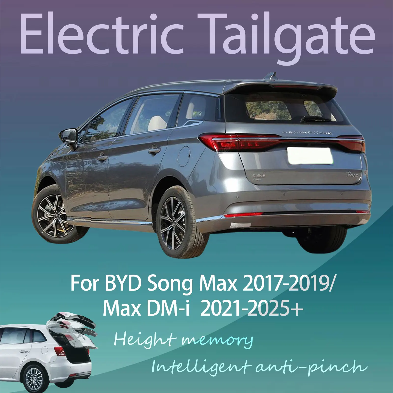 For BYD Song Max /Max DM-i Electric Tailgate Hands Free Operation Dual Rod Electric Trunk Suction Intelligent Operation
For BYD Song Max /Max DM-i Electric Tailgate Hands Free Operation Dual Rod Electric Trunk Suction Intelligent Operation