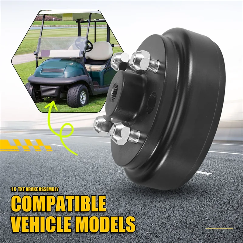 Top!-19186-G1 19186G1 Electric Brake Drum Hub Assembly For EZGO Golf Cart Electric & 2 Cycle 1982-Up
Top!-19186-G1 19186G1 Electric Brake Drum Hub Assembly For EZGO Golf Cart Electric & 2 Cycle 1982-Up