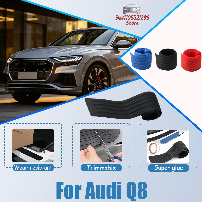 For Audi Q8 Bumper Protector Strip Universal Car Rear Trunk Sill Bumper Guard Protector Pad Thickened Cover Strip Bumper Pad
For Audi Q8 Bumper Protector Strip Universal Car Rear Trunk Sill Bumper Guard Protector Pad Thickened Cover Strip Bumper Pad