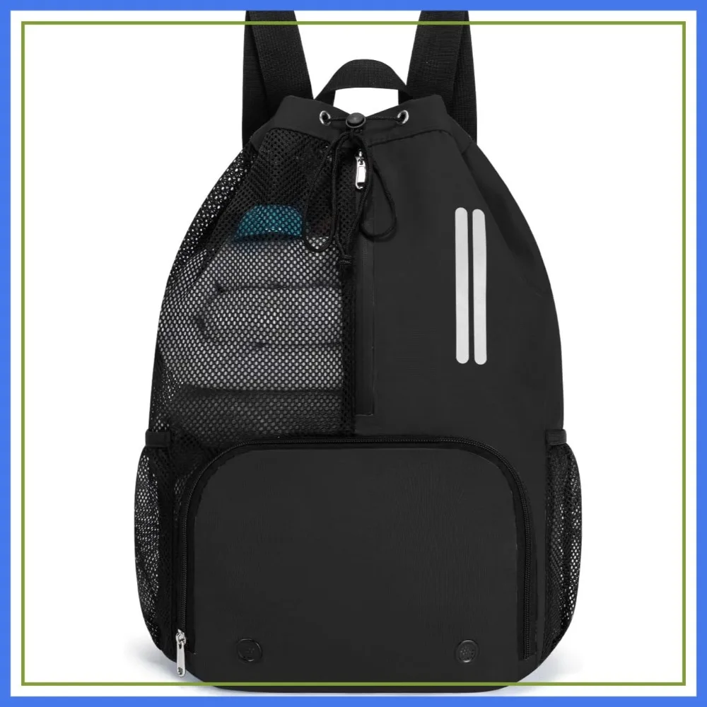 Mesh Drawstring Backpack with Shoe Compartment & Wet Pocket for Beach, Gym, Travel
Mesh Drawstring Backpack with Shoe Compartment & Wet Pocket for Beach, Gym, Travel