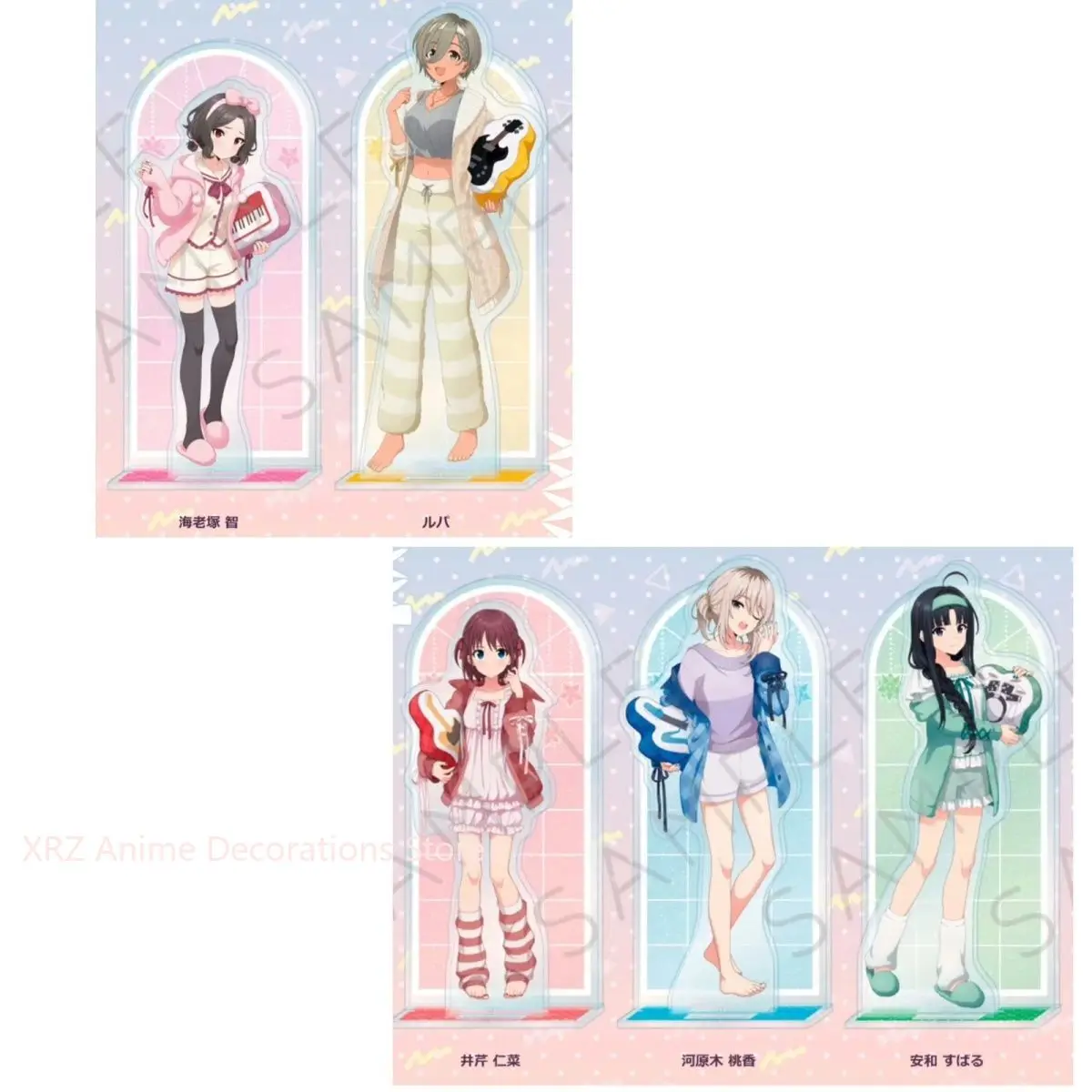 Anime GIRLS BAND CRY ISERI NINA KAWARAGI MOMOKA Cosplay Acrylic Stand Accessories Collection Desktop Ornaments Christmas Gift
Anime GIRLS BAND CRY ISERI NINA KAWARAGI MOMOKA Cosplay Acrylic Stand Accessories Collection Desktop Ornaments Christmas Gift