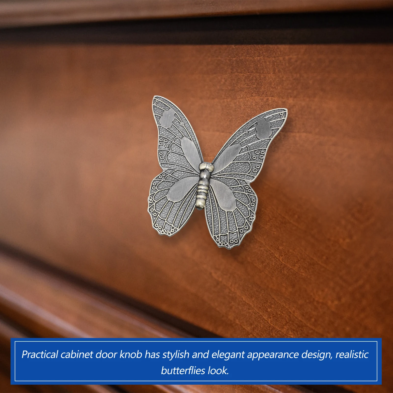 2 Pcs Door Handles Cabinet Butterfly Dresser Knobs Furniture Zinc Alloy Exquisite Drawer for
2 Pcs Door Handles Cabinet Butterfly Dresser Knobs Furniture Zinc Alloy Exquisite Drawer for