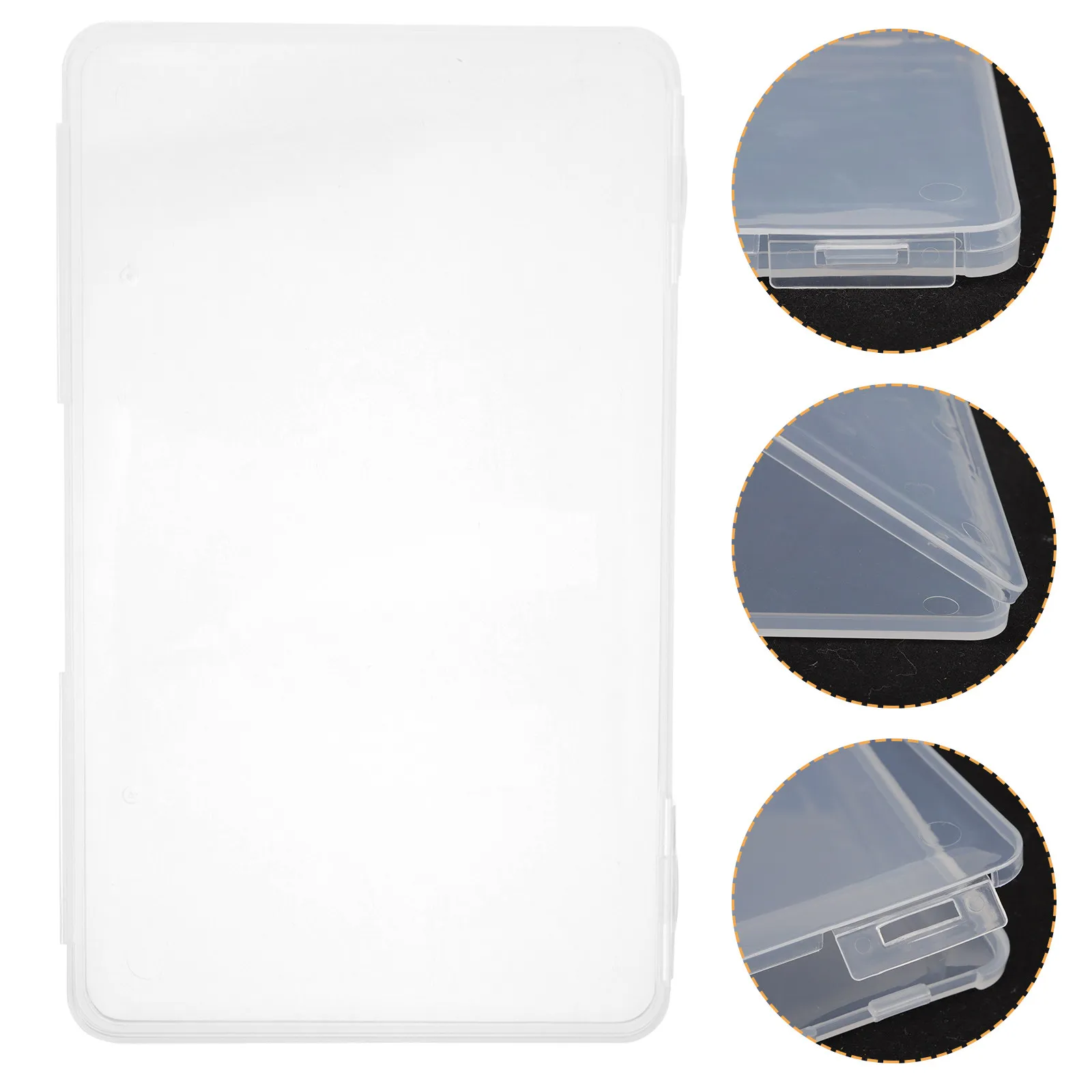 3Pcs High-Grade PP Clear Storage Box Portable Card Organizer Case for Business Cards Photos Nails Stickers Jewelry Small Goods
3Pcs High-Grade PP Clear Storage Box Portable Card Organizer Case for Business Cards Photos Nails Stickers Jewelry Small Goods
