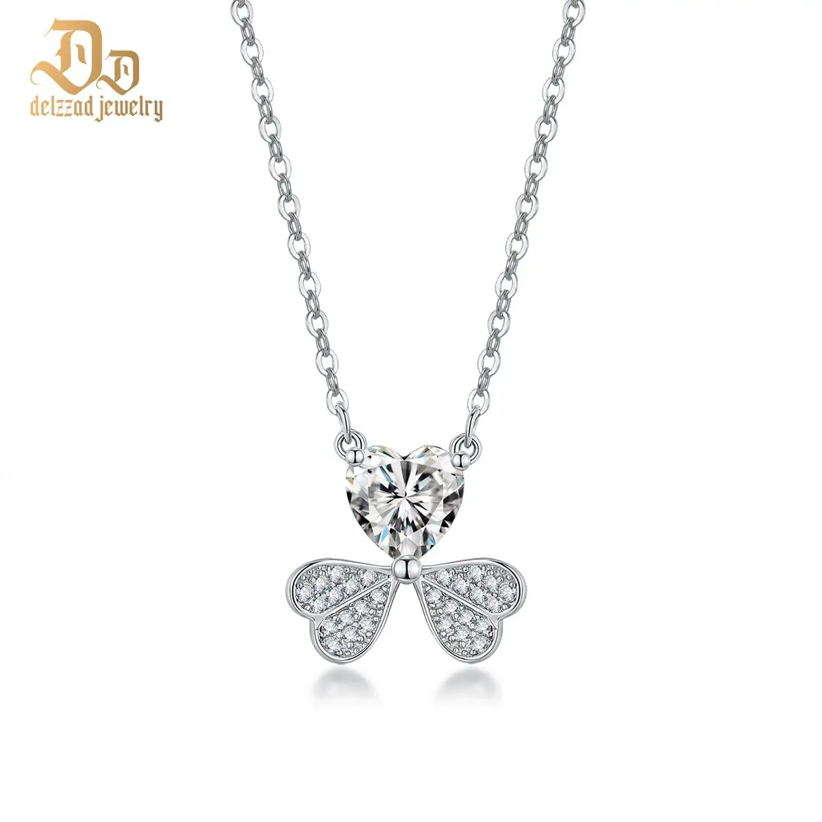 Delzzad 100% S925 Sterling Silver Moissanite Sparkling Love Firefly Pendant Suitable for Women's Birthday Exquisite Gift Shiny
Delzzad 100% S925 Sterling Silver Moissanite Sparkling Love Firefly Pendant Suitable for Women's Birthday Exquisite Gift Shiny
