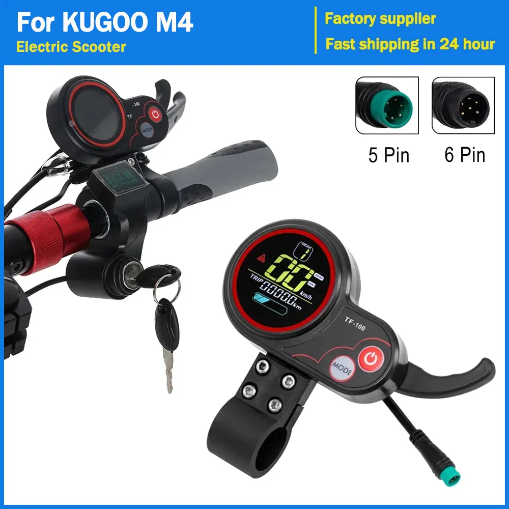 5 Pin 6 Pin TF-100 USB Charging Scooter Display Panel Communication Instrument for Kugoo M4 Electric Scooter Replacement Parts
5 Pin 6 Pin TF-100 USB Charging Scooter Display Panel Communication Instrument for Kugoo M4 Electric Scooter Replacement Parts