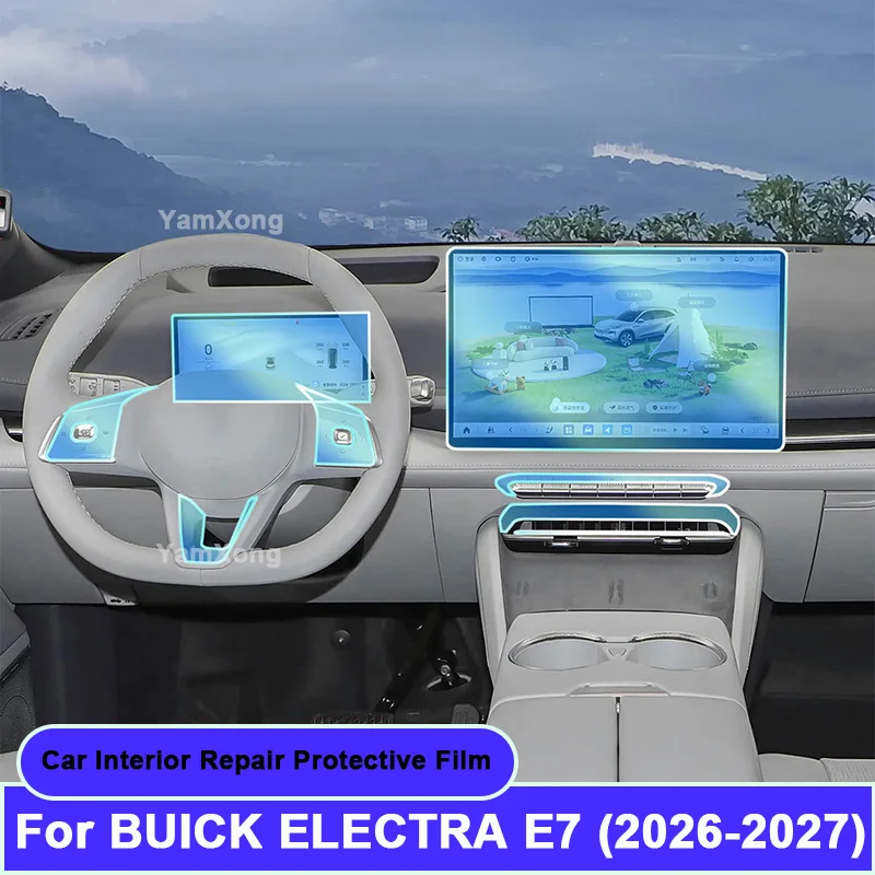 For BUICK ELECTRA E7 2026-2027 Car Interior Protective Film Dashboard Center Control Screen Anti Fingerprint Protective Sticker
For BUICK ELECTRA E7 2026-2027 Car Interior Protective Film Dashboard Center Control Screen Anti Fingerprint Protective Sticker