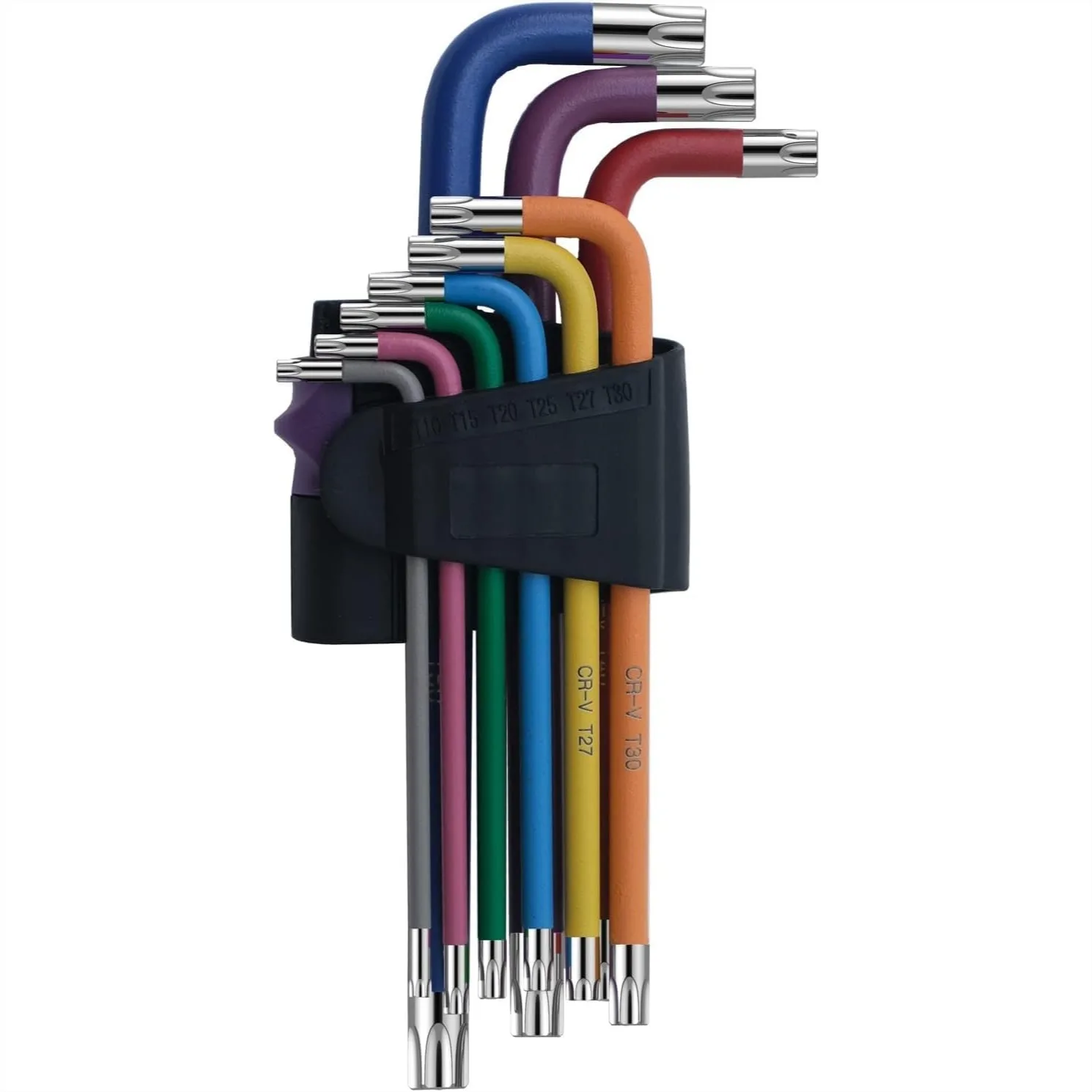 9 Pc Hex Key Allen Wrench Set with Torx Star Colored Wrenches for Furniture Assembly and Bicycle Maintenance
9 Pc Hex Key Allen Wrench Set with Torx Star Colored Wrenches for Furniture Assembly and Bicycle Maintenance