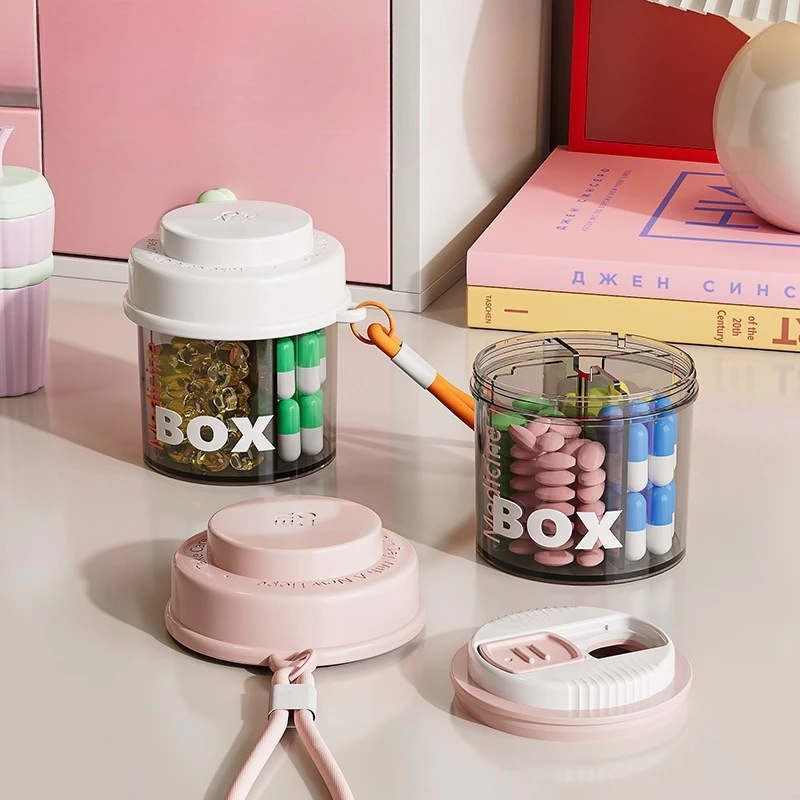 Home Storage & Organization: Pill Organizer with Compartments Portable Mini Medicine Case with Lid Travel Pill Box for Daily Use
Home Storage & Organization: Pill Organizer with Compartments Portable Mini Medicine Case with Lid Travel Pill Box for Daily Use