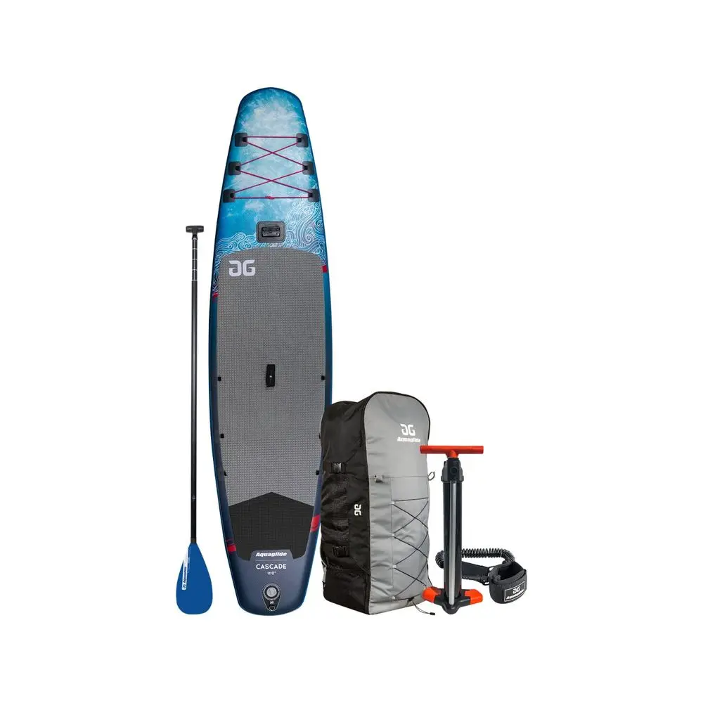 Inflatable Stand Up Paddle Board with Premium SUP Accessories Backpack, 3Piece Wayfinder Leverlock Paddle, Fin, Leash, and Hand
Inflatable Stand Up Paddle Board with Premium SUP Accessories Backpack, 3Piece Wayfinder Leverlock Paddle, Fin, Leash, and Hand