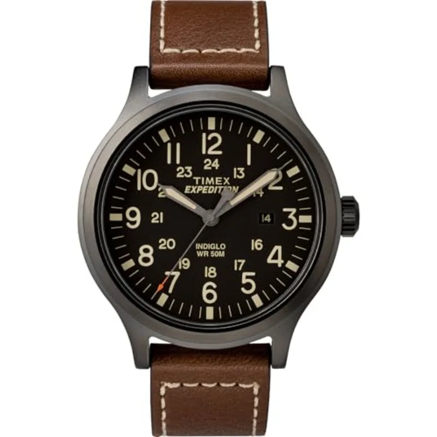 Expedition Scout 40mm Men's Analog Watch Luminous Hands Durable Comfortable Adjustable Strap 24 Hour Time Rugged Outdoor Watch
Expedition Scout 40mm Men's Analog Watch Luminous Hands Durable Comfortable Adjustable Strap 24 Hour Time Rugged Outdoor Watch