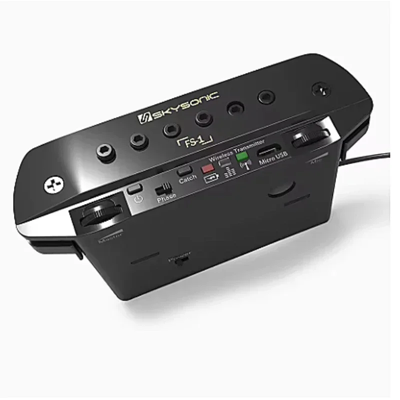 Skysonic Wireless Pickup Fs-1 Acoustic Guitar Sound Hole Pickup Free Hole Wireless Transmission Dual Pickup Guitar Pickups
Skysonic Wireless Pickup Fs-1 Acoustic Guitar Sound Hole Pickup Free Hole Wireless Transmission Dual Pickup Guitar Pickups