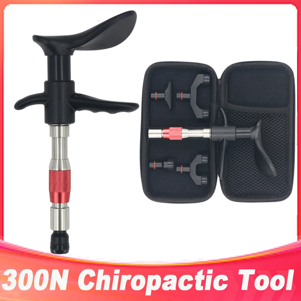 300N Chiropractic Adjusting Tool 4 Heads Adjustable Intensity Spine Correction Gun Body Relax Therapy Massager Professional
300N Chiropractic Adjusting Tool 4 Heads Adjustable Intensity Spine Correction Gun Body Relax Therapy Massager Professional