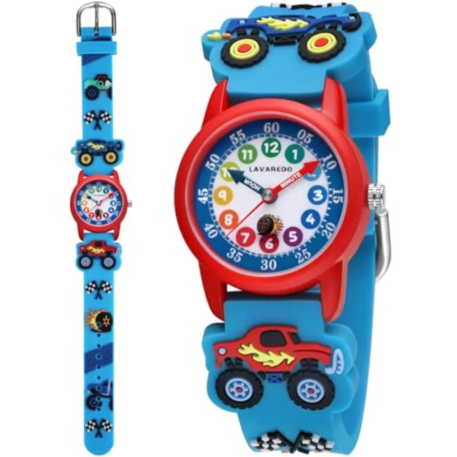 Watch, Cute 3D Cartoon Toddler Watches, Waterproof Analog Learning-to-Tell-Time Watch with Soft Silicone Band Fun Educational G
Watch, Cute 3D Cartoon Toddler Watches, Waterproof Analog Learning-to-Tell-Time Watch with Soft Silicone Band Fun Educational G