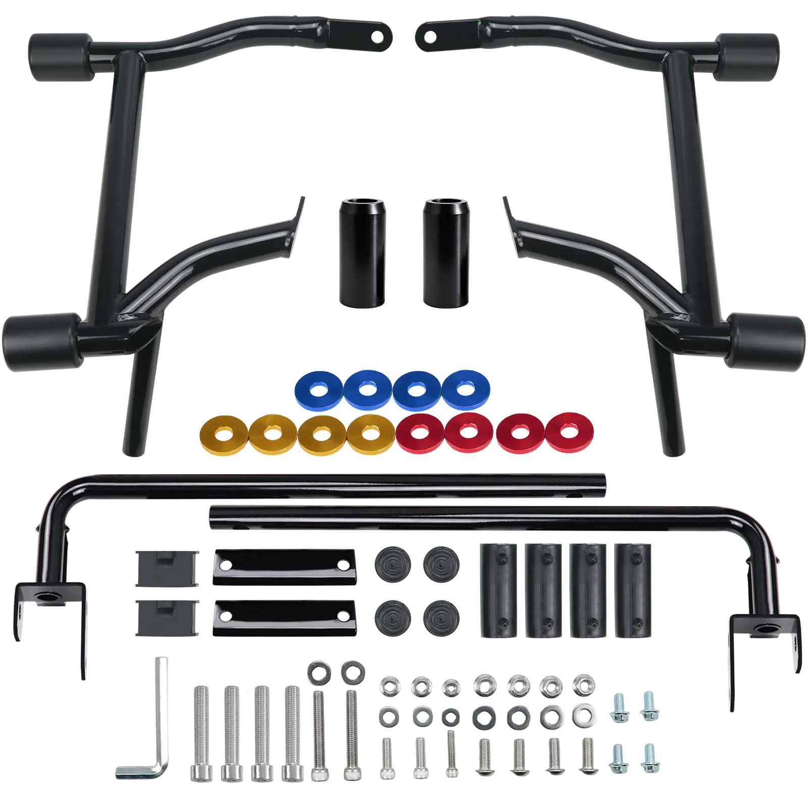 SaddleBag Guard Crash Bar with Support Rails Kits for Harley Touring 09-24 Road Street Glide Road King Electra Ultra Limit CVO
SaddleBag Guard Crash Bar with Support Rails Kits for Harley Touring 09-24 Road Street Glide Road King Electra Ultra Limit CVO