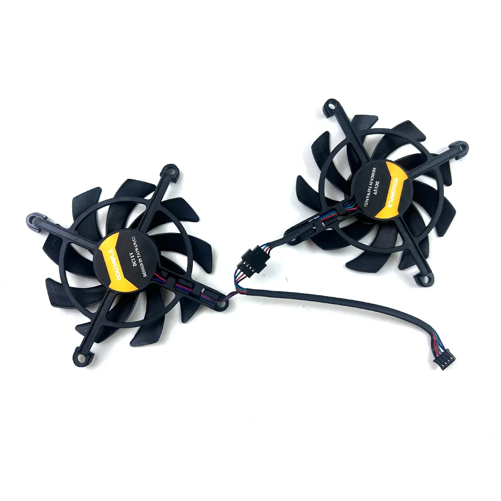 Cooling Fan For Colorful GeForce RTX 3060 Ti RTX3060 NB DUO 12G V2 L-V Graphics Video Card Fans
Cooling Fan For Colorful GeForce RTX 3060 Ti RTX3060 NB DUO 12G V2 L-V Graphics Video Card Fans