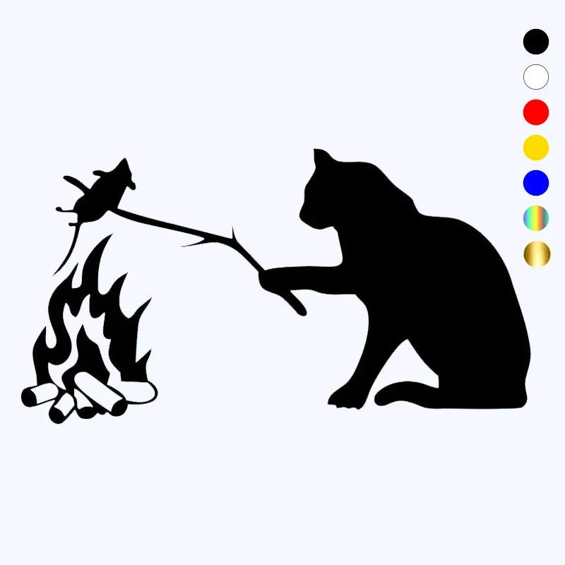 Car Sticker Cat Fries A Mouse Waterproof Cool Waterproof Removable Decal Self-adhesive Car Auto Sticker
Car Sticker Cat Fries A Mouse Waterproof Cool Waterproof Removable Decal Self-adhesive Car Auto Sticker