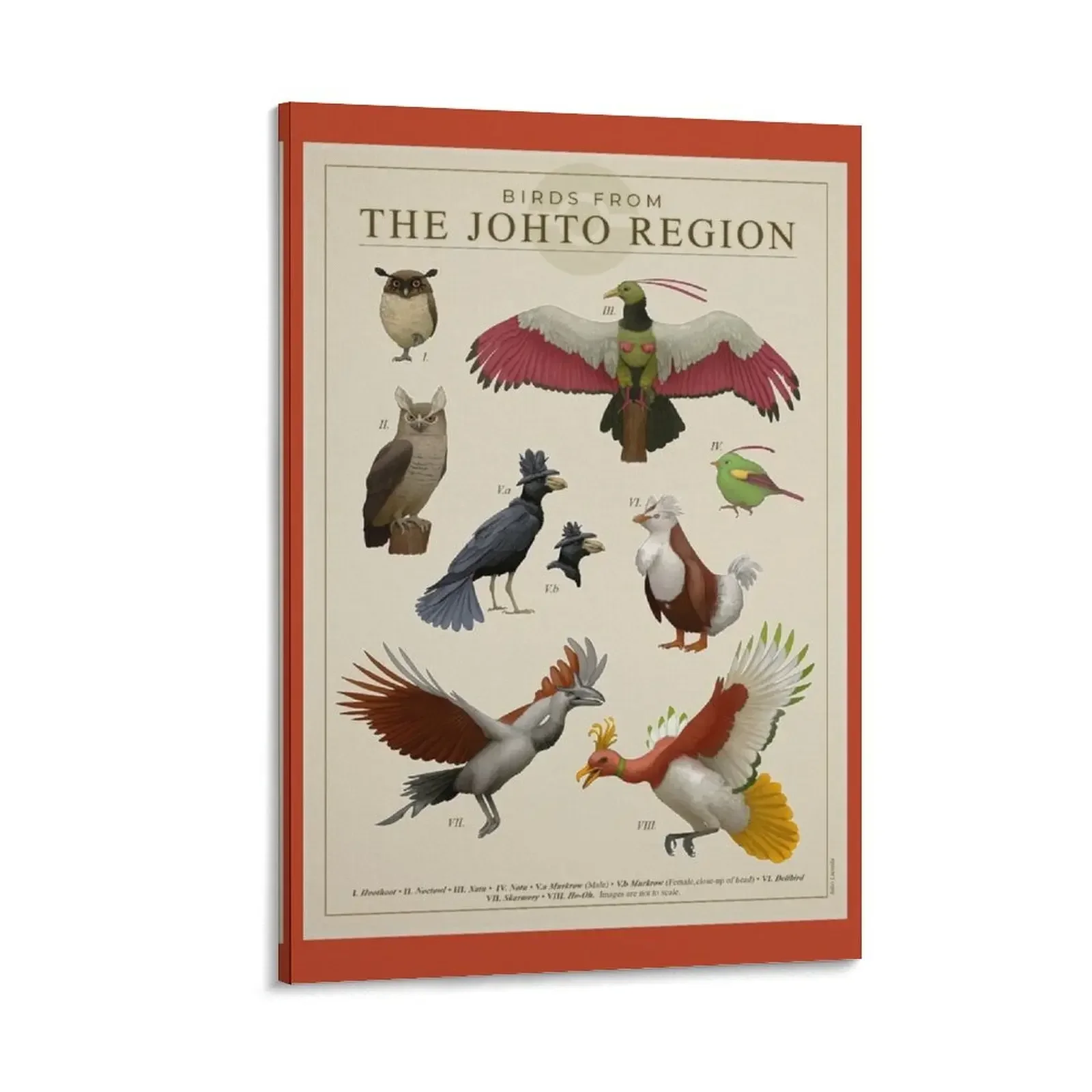Birds of Johto Canvas Painting japanese room decor pictures for wall wall decoration paintings poster anime
Birds of Johto Canvas Painting japanese room decor pictures for wall wall decoration paintings poster anime
