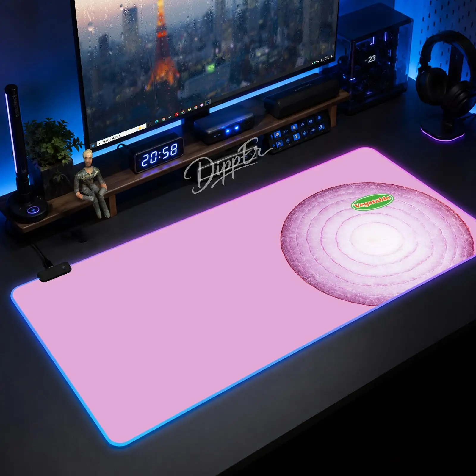 Vegetable Mouse Pad Gaming Anime Mouse Pad XXL RGB Desk Mats LED Table Pads Backlit Rubber Desktop
Vegetable Mouse Pad Gaming Anime Mouse Pad XXL RGB Desk Mats LED Table Pads Backlit Rubber Desktop