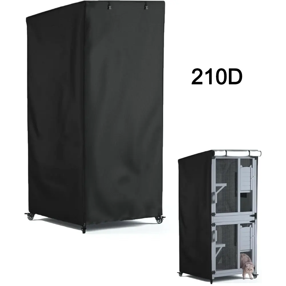 1 комплект защитного чехла для клетки для кошек 32 л х 32 Вт х 71 ч 210D 420D 600D сверхмощный водонепроницаемый оксфорд для GUTINNEEN и Aivituvin на открытом воздухе
1 комплект защитного чехла для клетки для кошек 32 л х 32 Вт х 71 ч 210D 420D 600D сверхмощный водонепроницаемый оксфорд для GUTINNEEN и Aivituvin на открытом воздухе