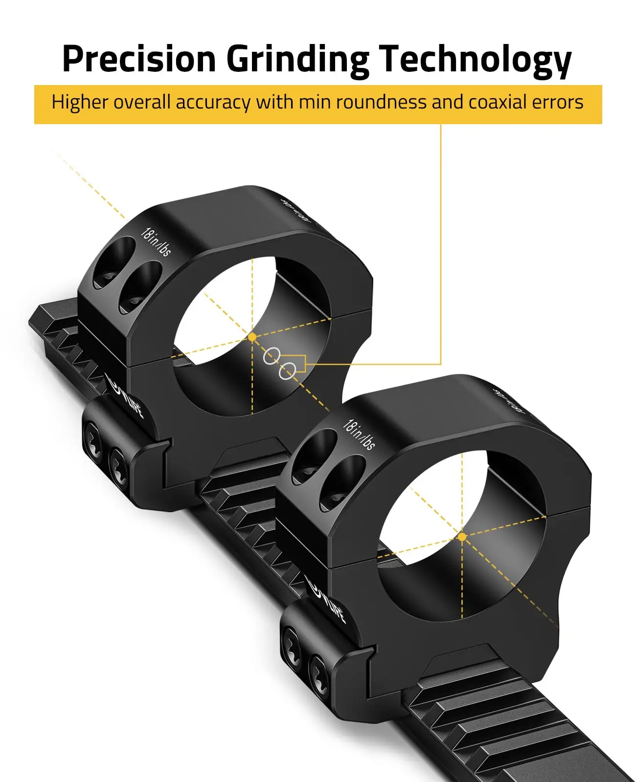 Rifle Scope Rings Riflescope Mount Compatible with Picatinny Rails and More 2 Pieces Aluminum Easy install
Rifle Scope Rings Riflescope Mount Compatible with Picatinny Rails and More 2 Pieces Aluminum Easy install