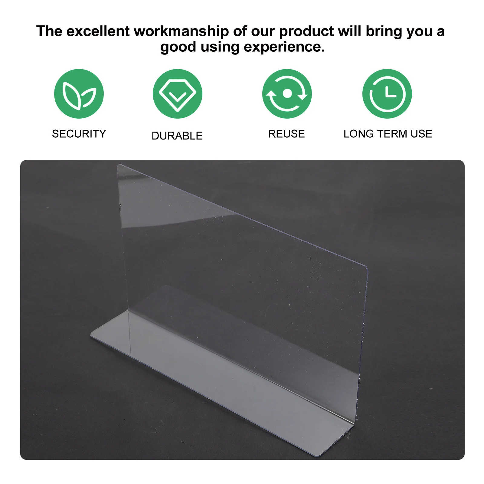 10pcs Shelf Dividers For Stores Pvc Side Splitters Supermarket Organization Rack Commodity Classification Board Plastic Storage
10pcs Shelf Dividers For Stores Pvc Side Splitters Supermarket Organization Rack Commodity Classification Board Plastic Storage