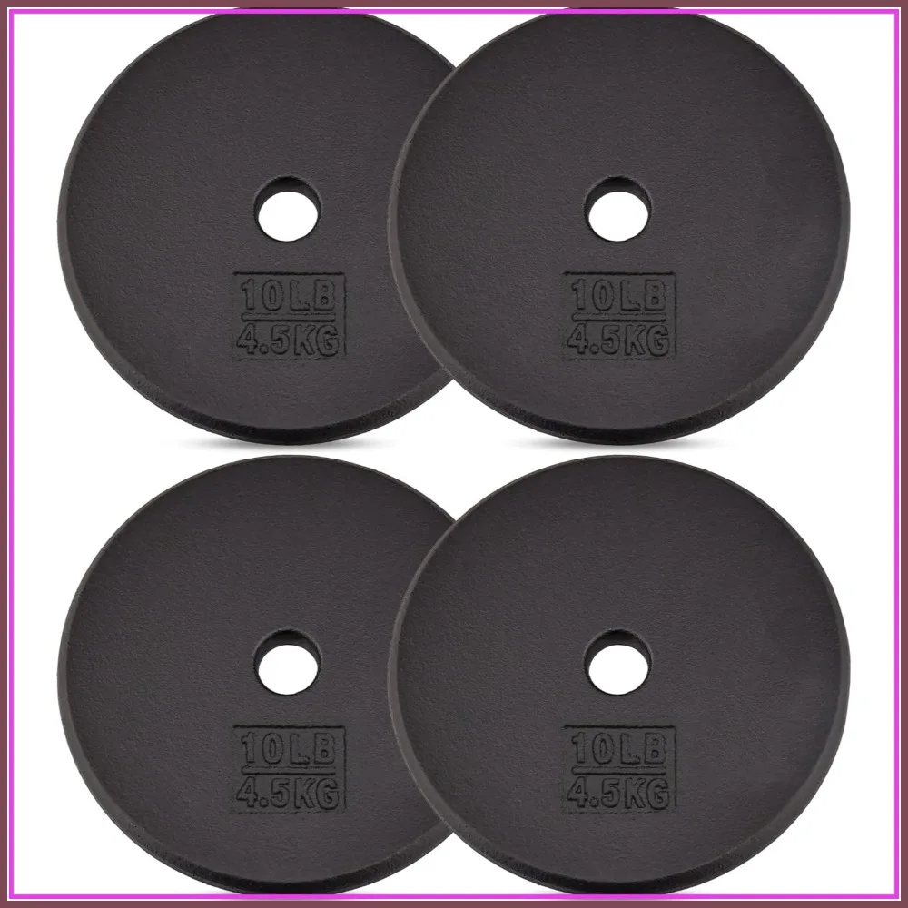Standard 1" Cast Iron Weight Plate for Strength Training - Multiple Weights: 5LB to 25LB (Single & Set of 4)
Standard 1" Cast Iron Weight Plate for Strength Training - Multiple Weights: 5LB to 25LB (Single & Set of 4)